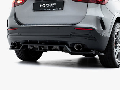 Maxton Design - Rear Splitter (Vertical Bars) Mercedes-AMG GLA 35 H247 Facelift