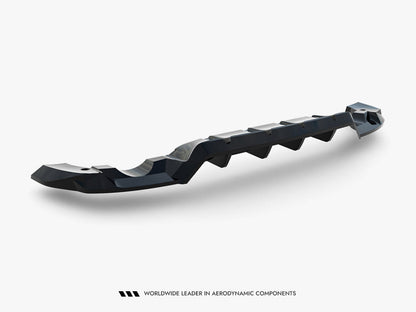 Maxton Design - Rear Splitter (Vertical Bars) Mercedes-AMG GLA 35 H247 Facelift