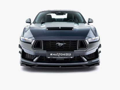 Maxton Design - Front Splitter V.1 Ford Mustang Dark Horse Mk7
