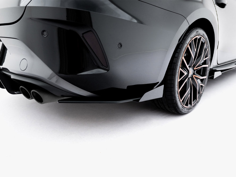 Maxton Design - Street PRO Rear Side Splitters + Flaps Cupra Leon ST Mk1 Facelift