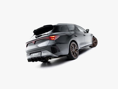 Maxton Design - Street PRO Rear Side Splitters Cupra Leon ST Mk1 Facelift