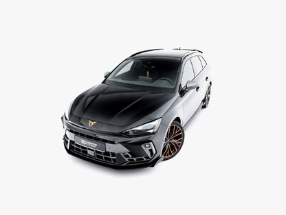 Maxton Design - Street PRO Front Splitter + Flaps Cupra Leon ST / Hatchback Mk1 Facelift