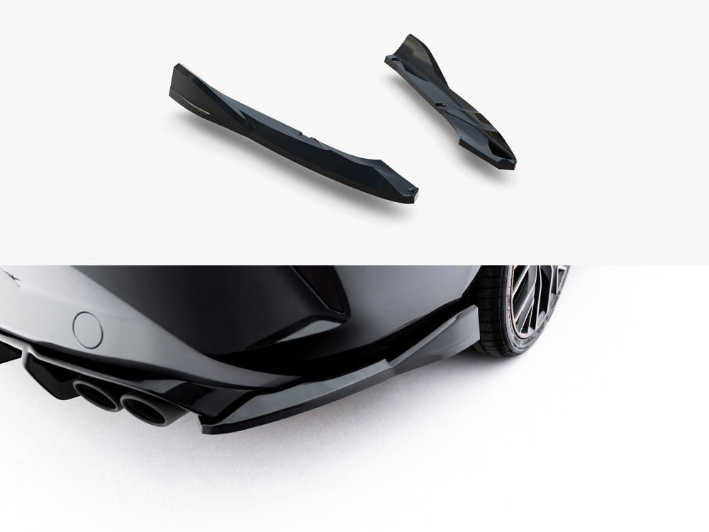 Maxton Design - Rear Side Splitters V.6 Cupra Leon ST Mk1 Facelift