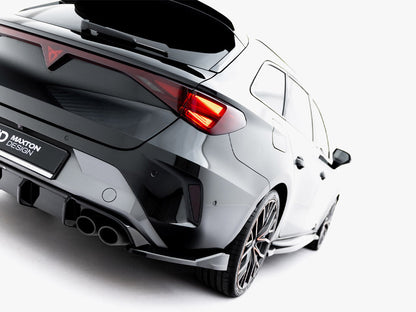 Maxton Design - Rear Side Splitters V.6 Cupra Leon ST Mk1 Facelift