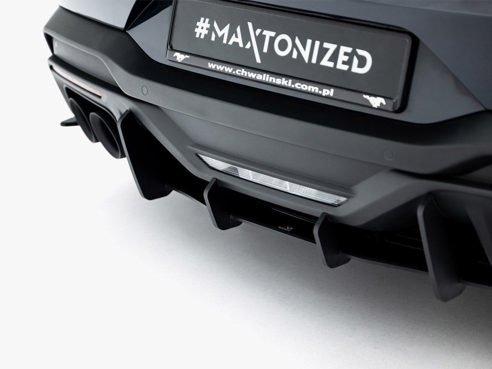 Maxton Design - Street PRO Rear Diffuser Ford Mustang Dark Horse Mk7
