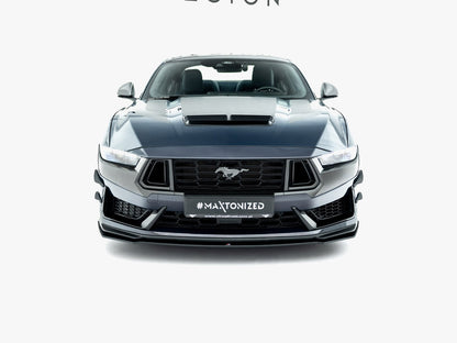 Maxton Design - Street PRO Front Splitter Ford Mustang Dark Horse Mk7