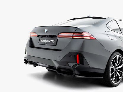 Maxton Design - Rear Splitter (Vertical Bars) V.2 BMW 5 / i5 M-Pack Sedan / Touring G60 / G61