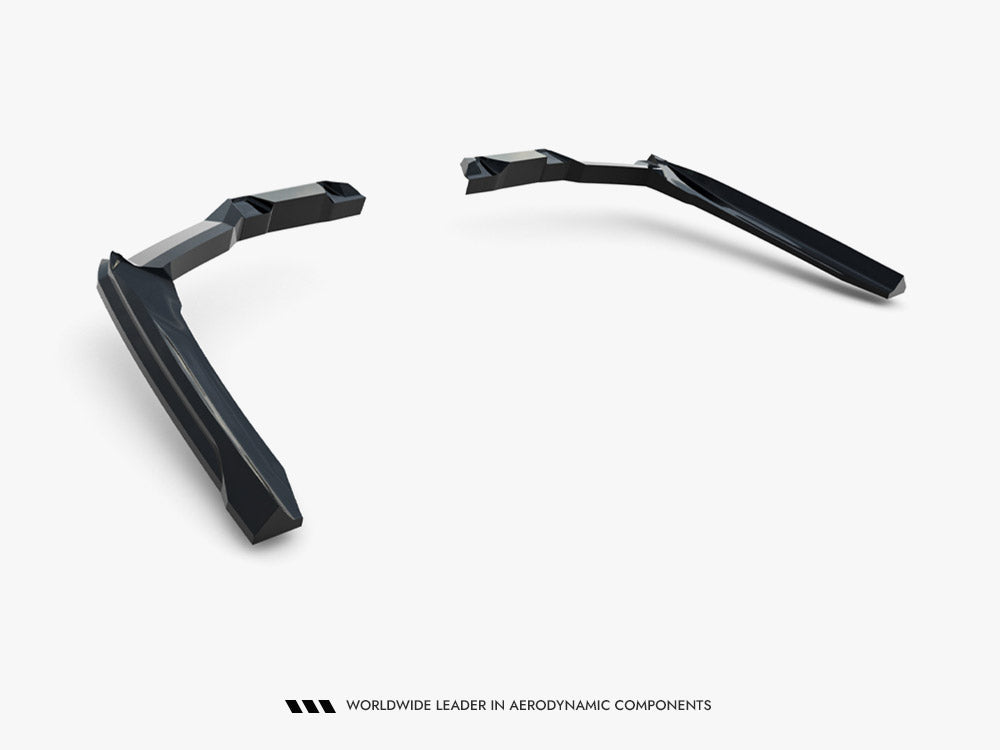 Maxton Design - Rear Splitter (Vertical Bars) V.1 BMW 5 / i5 M-Pack Sedan / Touring G60 / G61