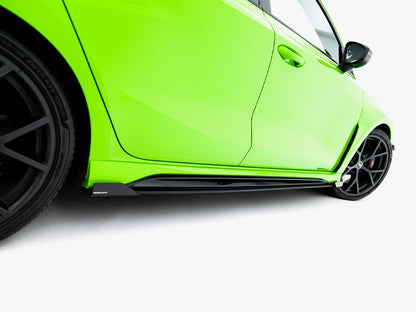 Maxton Design - Street PRO Side Skirt Diffusers + Flaps Audi RS3 Sportback 8Y Facelift