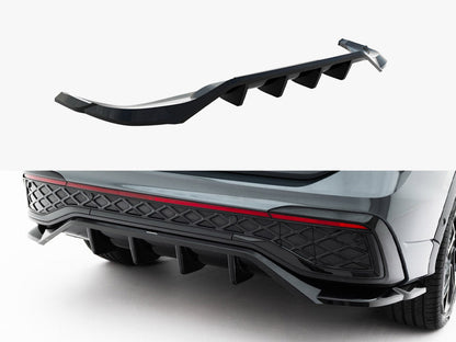 Maxton Design - Rear Splitter (Vertical Bars) Volkswagen Tiguan R-Line Mk3