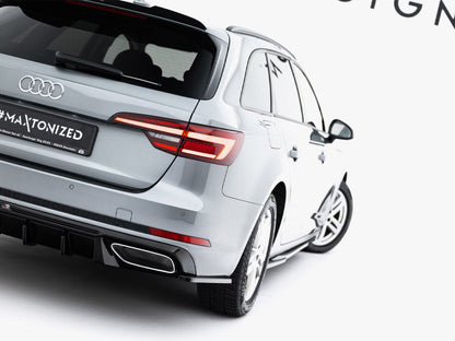 Maxton Design - Rear Side Splitters Audi A4 / A4 S-Line / S4 Sedan / Avant B9