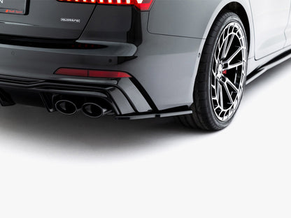 Maxton Design - Rear Side Splitters Audi A6 S-Line / S6 C8 / C8 Facelift