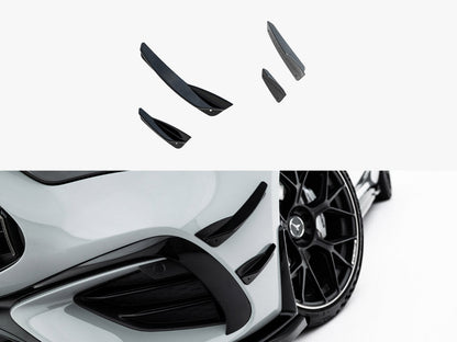 Maxton Design - Front Bumper Wings (Canards) Mercedes-AMG CLE 53 Aero C236