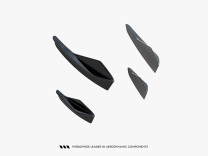Maxton Design - Front Bumper Wings (Canards) Audi A5 S-Line / S5 Sedan / Avant B10