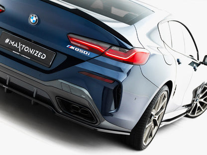 Maxton Design - Rear Splitter (Vertical Bars) BMW 8 Gran Coupe M-Pack G16