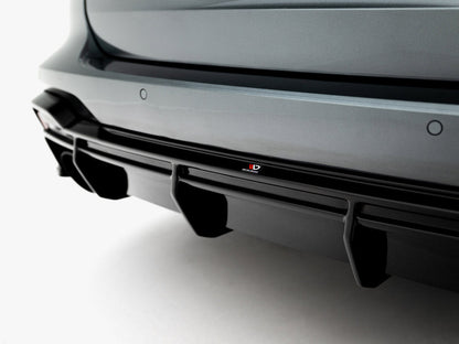 Maxton Design - Rear Valance Audi RS6 C8 / C8 Facelift (Version with towbar)