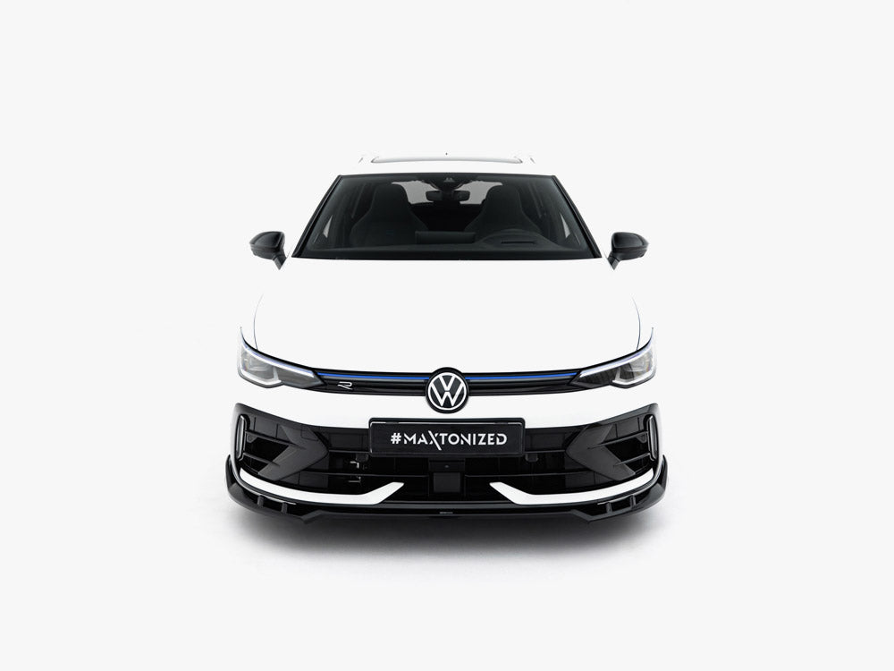 Maxton Design - Front Splitter V.1 Volkswagen Golf R Variant Mk8 Facelift