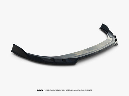 Maxton Design - Front Splitter V.1 Volkswagen Golf R Variant Mk8 Facelift