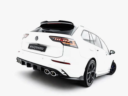 Maxton Design - Rear Side Splitters V.2 Volkswagen Golf R Variant Mk8 Facelift