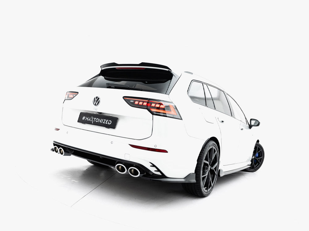 Maxton Design - Rear Side Splitters V.1 Volkswagen Golf R Variant Mk8 Facelift