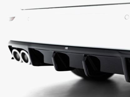 Maxton Design - Rear Valance Volkswagen Golf R Variant Mk8 Facelift