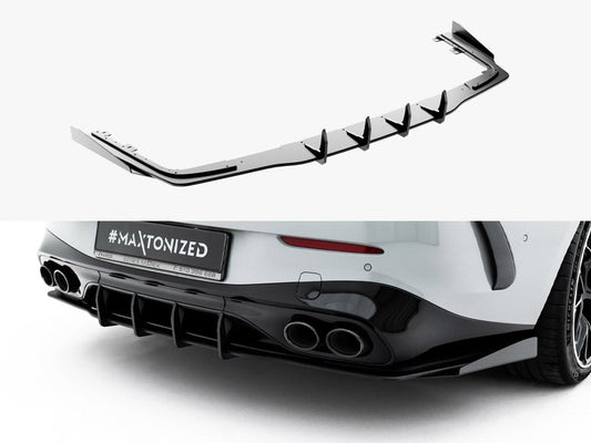 Maxton Design - Street PRO Rear Diffuser + Flaps Mercedes-AMG CLE 53 Aero C236
