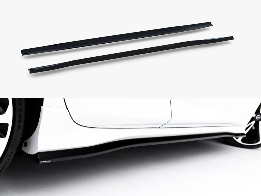 Maxton Design - Side Skirt Diffusers Vauxhall / Opel Insignia OPC-Line Mk2