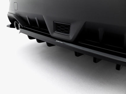 Maxton Design - Rear Splitter (Vertical Bars) Subaru WRX STI Mk2