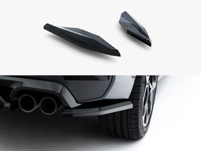 Maxton Design - Rear Side Splitters BMW X1 M35i U11