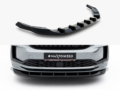 Maxton Design - Front Splitter V.2 Skoda Kodiaq Sportline Mk2