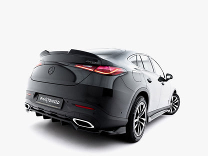 Maxton Design - Rear Splitter (Vertical Bars) Mercedes-Benz GLC Coupe C254