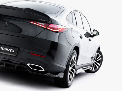 Maxton Design - Rear Splitter (Vertical Bars) Mercedes-Benz GLC Coupe C254