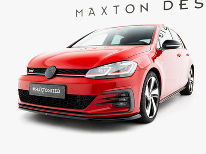 Maxton Design - Front Splitter V.4 Volkswagen Golf GTI / GTD Mk7 Facelift