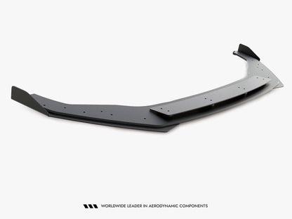 Maxton Design - STREET PRO FRONT SPLITTER + FLAPS VW GOLF 7 R / R-LINE FACELIFT