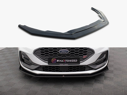 Maxton Design - Front Splitter V.6 Ford Focus ST / ST-Line Mk4 Facelift