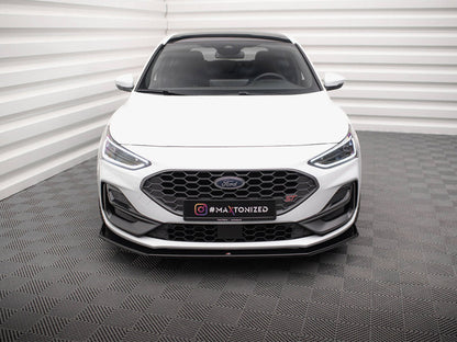 Maxton Design - Front Splitter V.6 Ford Focus ST / ST-Line Mk4 Facelift