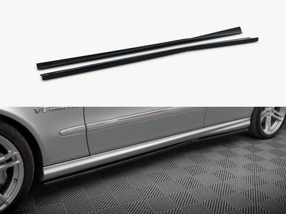 Maxton Design - Side Skirts Diffusers Mercedes-Benz E 55 AMG W211