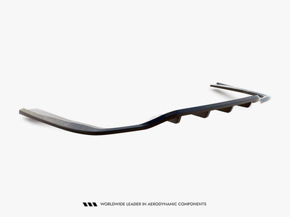 Maxton Design - Rear Splitter (Vertical Bars) Mercedes E AMG-Line Sedan W213 Facelift