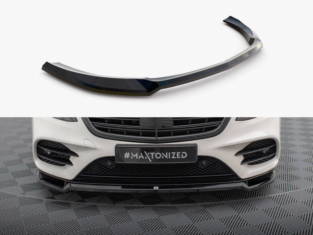 Maxton Design - Front Splitter V.1 Mercedes-Benz S AMG-Line W222 Facelift