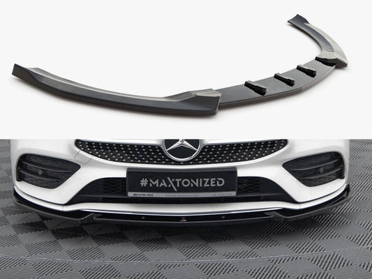 Maxton Design - Front Splitter V.2 Mercedes-Benz CLA A35 AMG / AMG-Line C118