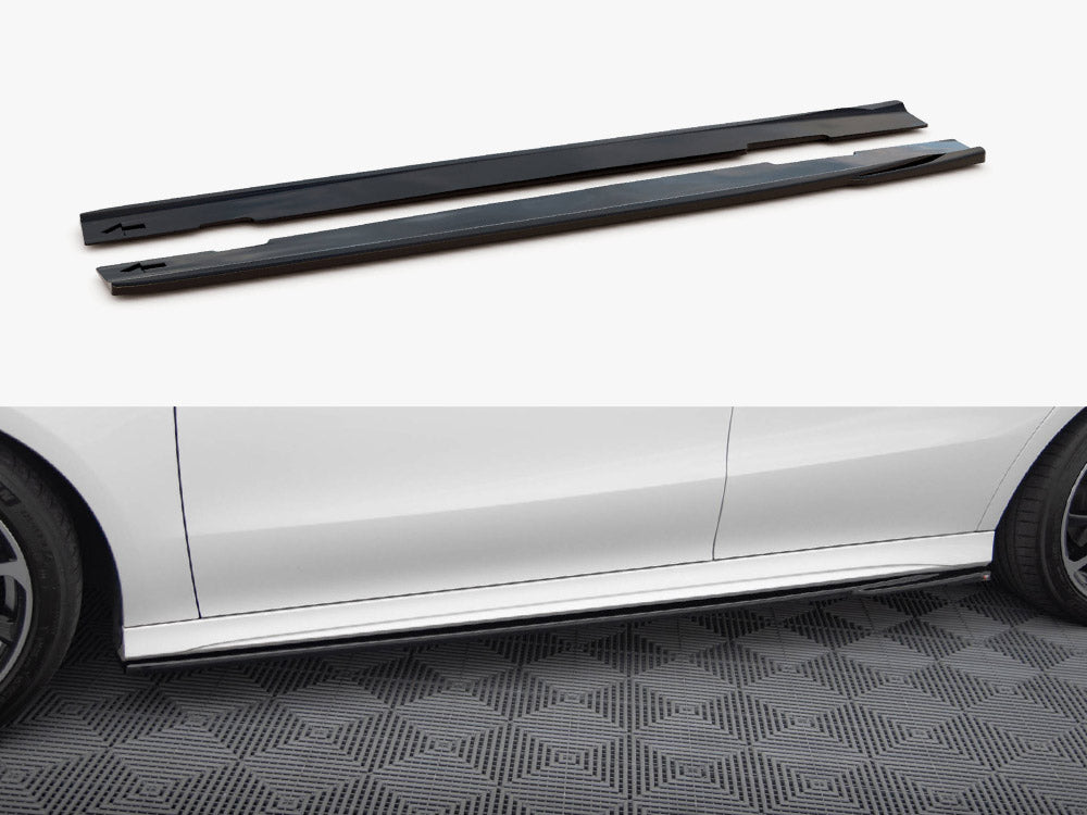 Maxton Design - SIDE SKIRTS DIFFUSERS MERCEDES-BENZ CLA AMG-LINE C118