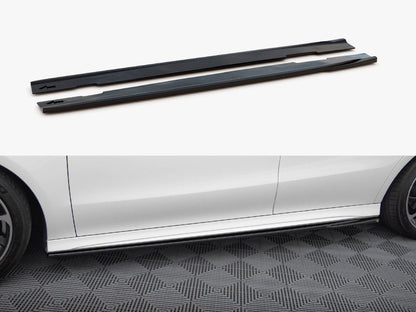 Maxton Design - SIDE SKIRTS DIFFUSERS MERCEDES-BENZ CLA AMG-LINE C118