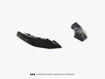 Maxton Design - Rear Side Splitters V.2 BMW 1 M-Pack F70