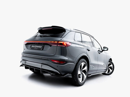 Maxton Design - Rear Splitter (Vertical Bars) Audi Q6 e-tron S-Line / SQ6 e-tron SUV / Sportback Mk1
