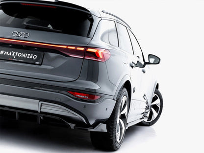 Maxton Design - Rear Splitter (Vertical Bars) Audi Q6 e-tron S-Line / SQ6 e-tron SUV / Sportback Mk1