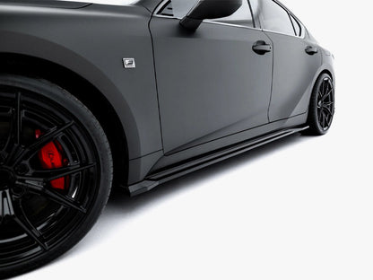 Maxton Design - Side Skirt Diffusers Lexus IS 500 Mk3 Facelift 2 (XE30)