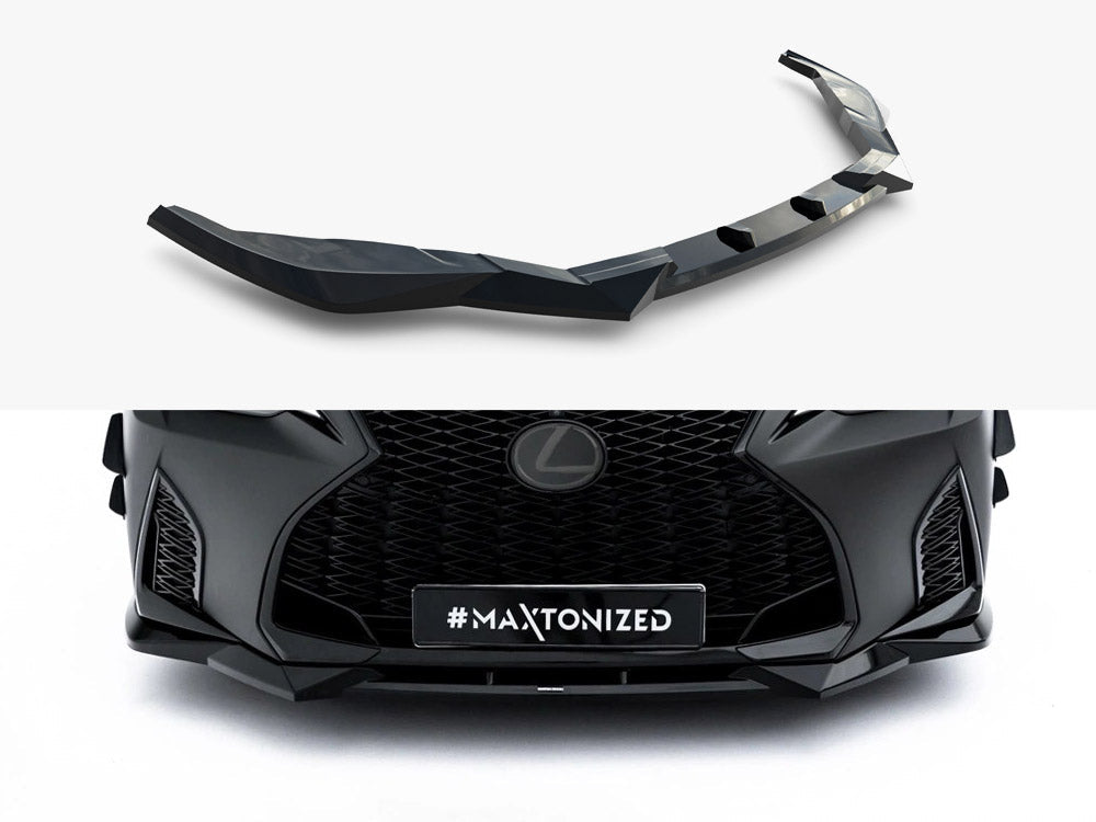 Maxton Design - Front Splitter V.2 Lexus IS 500 Mk3 Facelift 2 (XE30)