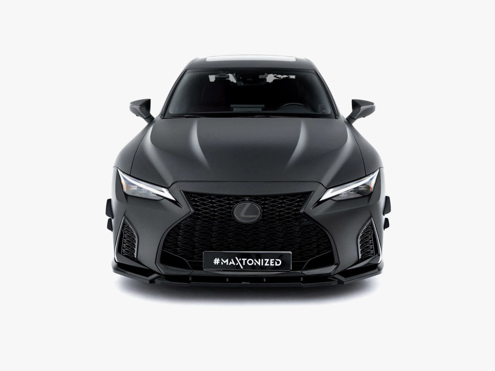 Maxton Design - Front Splitter V.1 Lexus IS 500 Mk3 Facelift 2 (XE30)