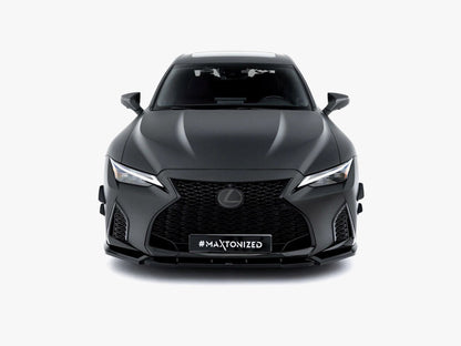 Maxton Design - Front Splitter V.1 Lexus IS 500 Mk3 Facelift 2 (XE30)