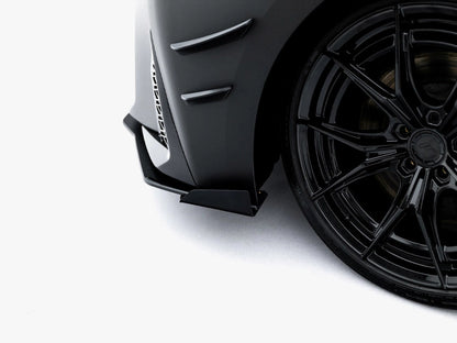 Maxton Design - Street PRO Front Splitter + Flaps Lexus IS 500 Mk3 Facelift 2 (XE30)